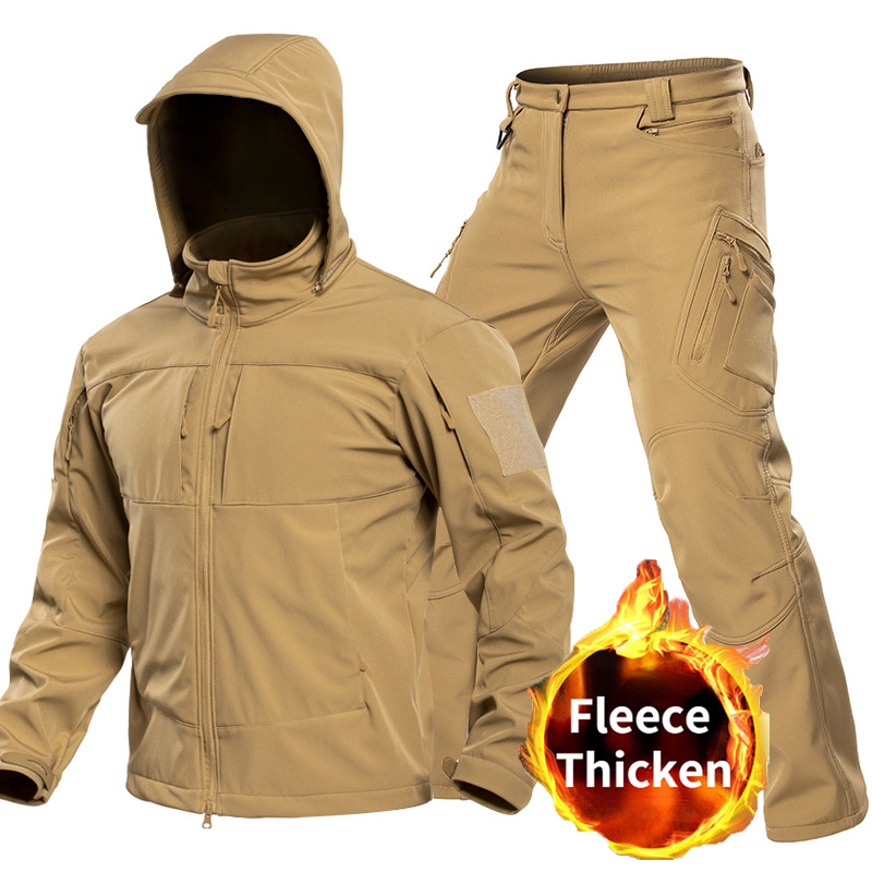Mens Fashion Zip Up - بدلة تكتيكية خارجية للرجال مصنوعة من