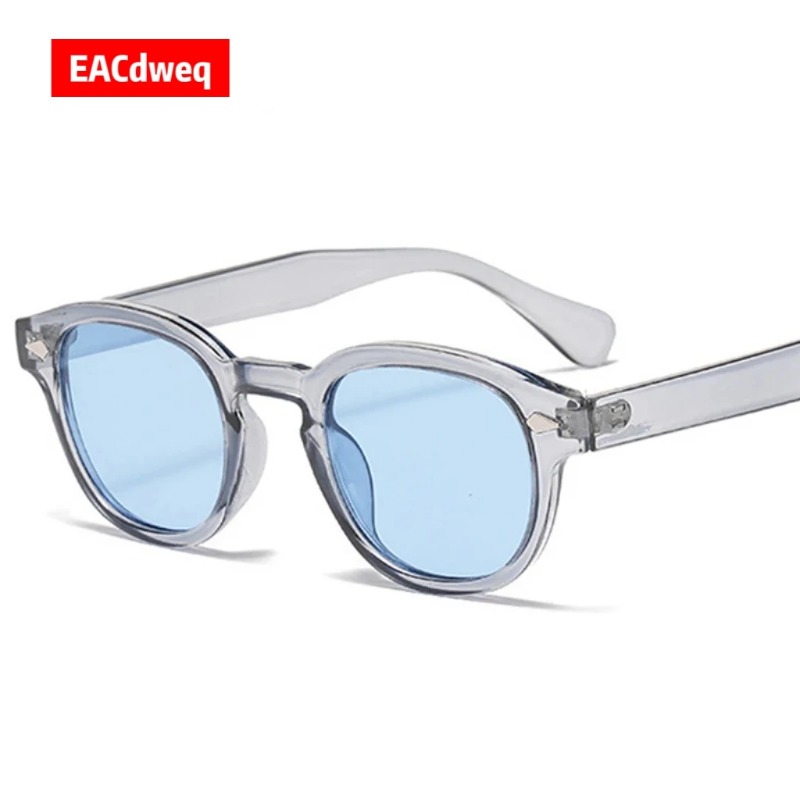 Men'S Fashion Round Glasses - نظارات شمسية دائرية عتيقة الطراز للنساء