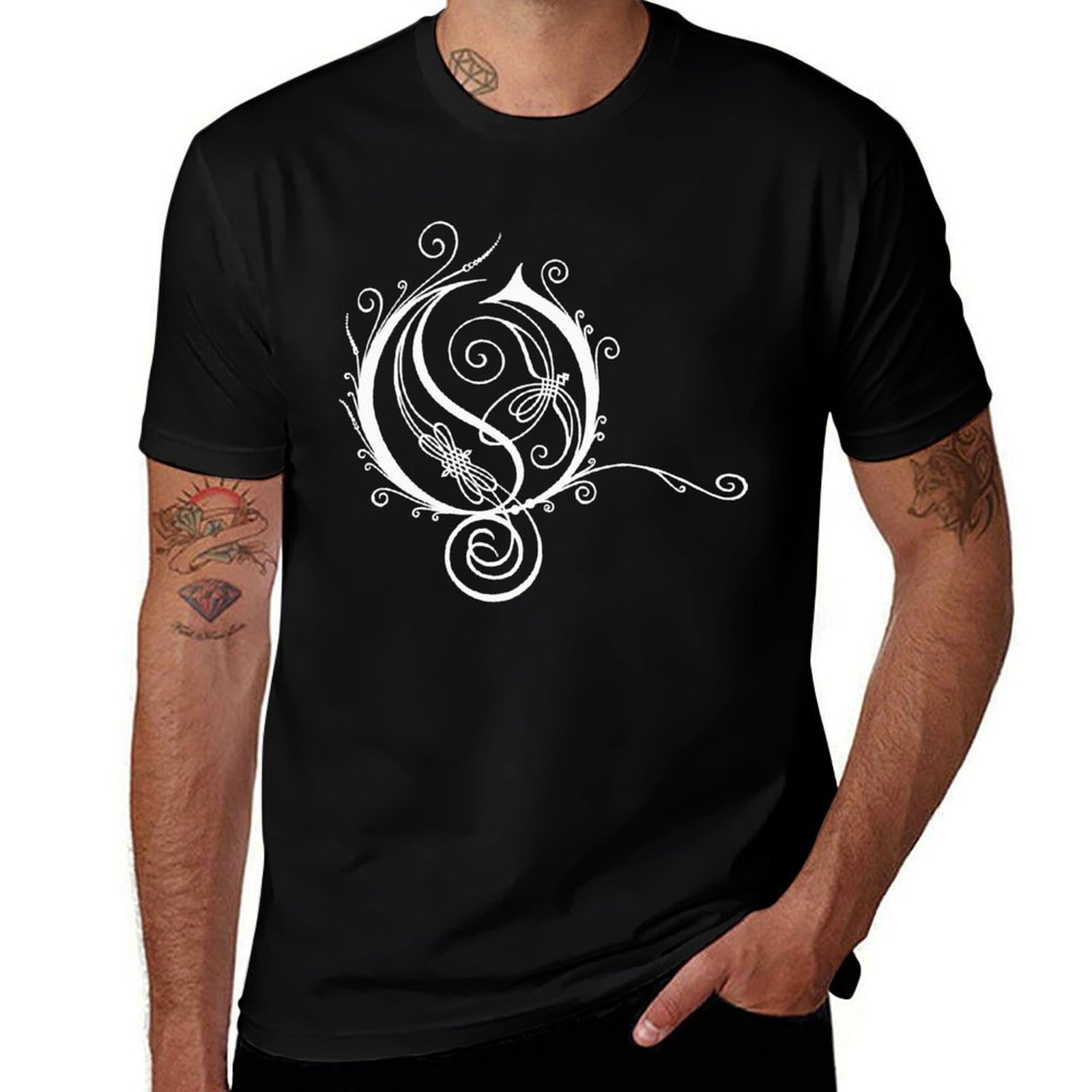Men'S Fashion Genres - تي شيرت Best of opeth logo