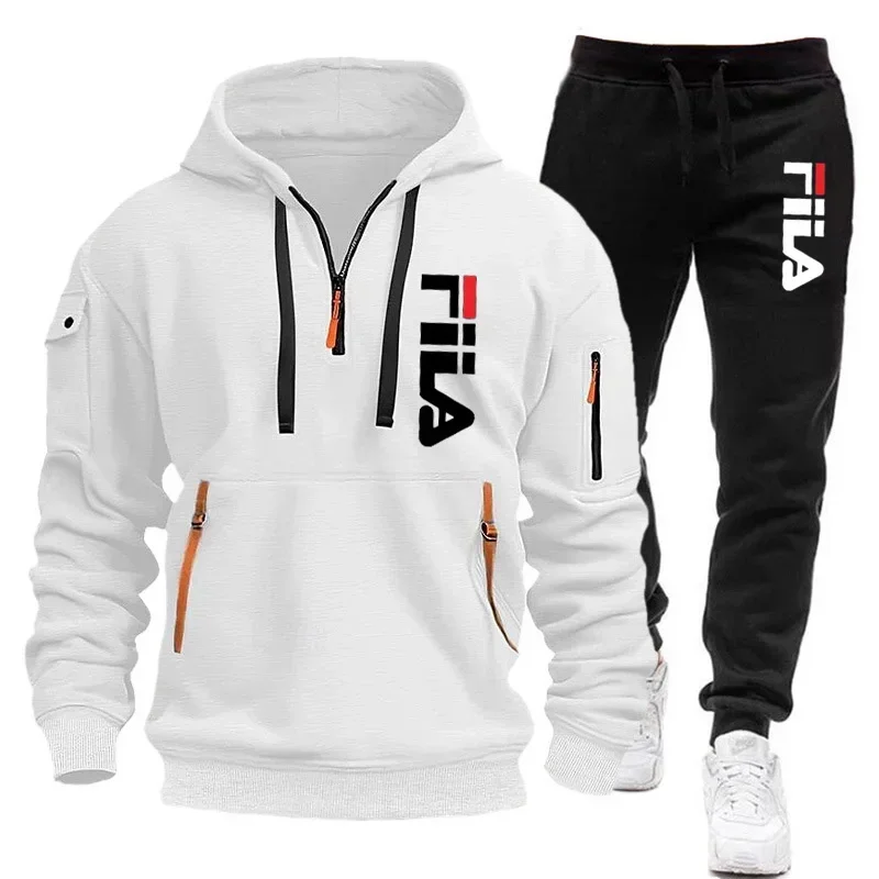 Mens Fashion Zip Up - طقم رياضي رجالي جديد لخريف وشتاء