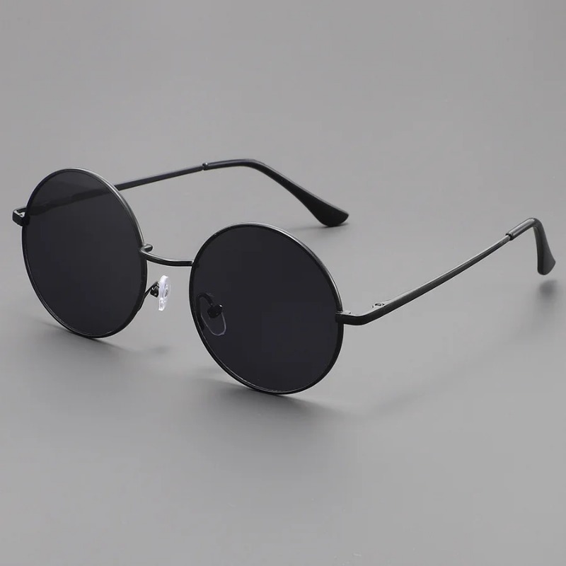 Men'S Fashion Round Glasses - نظارات شمسية دائرية عصرية جديدة للرجال