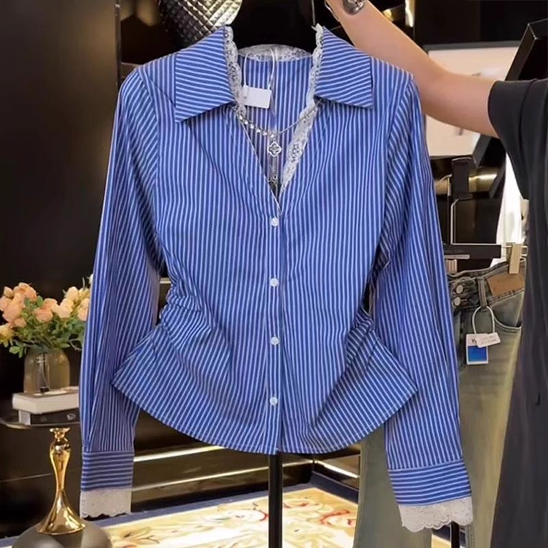 أنيقة الدانتيل المرقعة مطوي سل - مراجعة Polo Shirt Slim وسعره