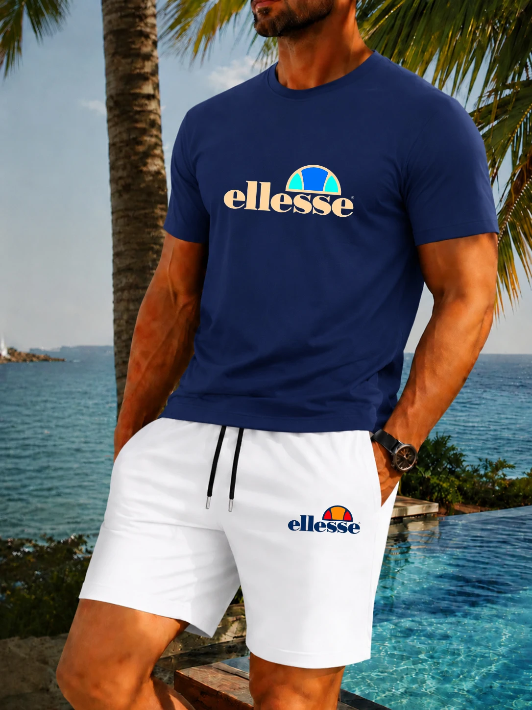 طقم صيفي جديد للرجال يتكون من  - مراجعة Men'S Fashion Undershirt وسعره