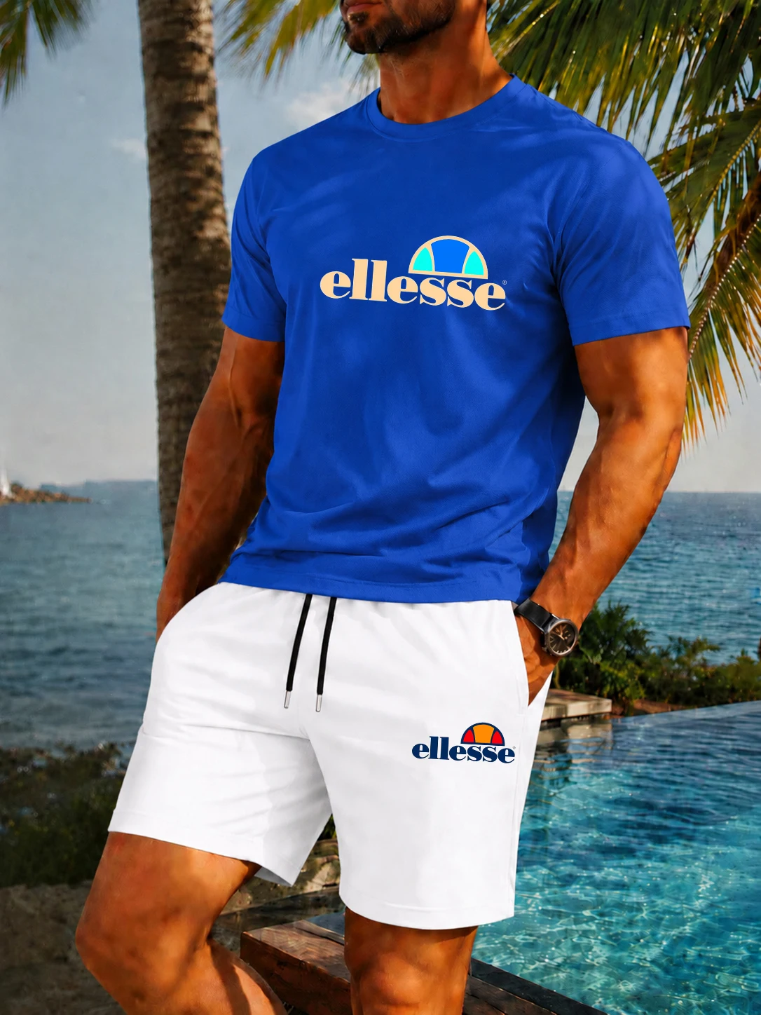 طقم صيفي جديد للرجال يتكون من  - مراجعة Men'S Fashion Undershirt وسعره