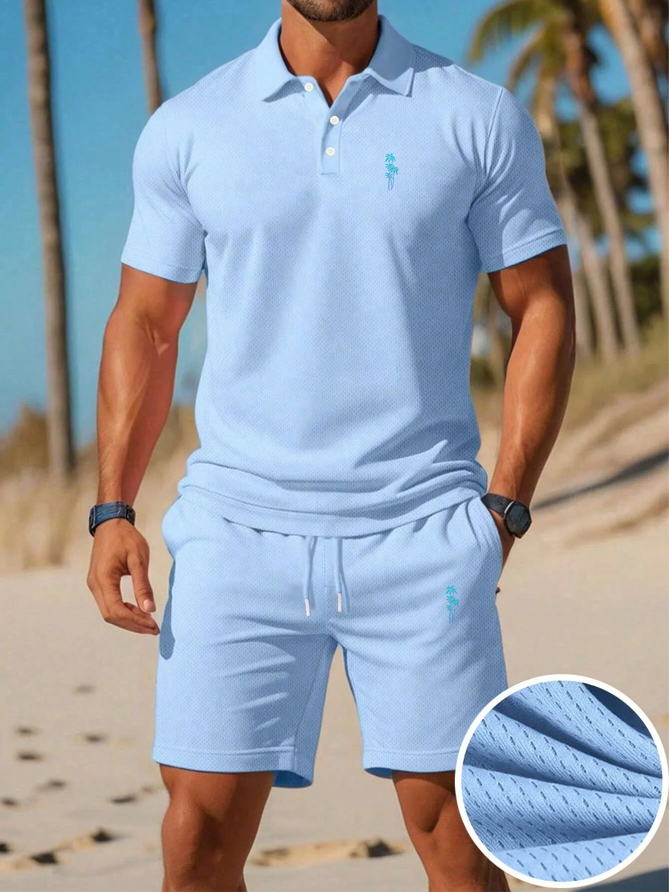 طقم قميص بولو رجالي جديد للصيف - مراجعة Polo Shirt Slim وسعره