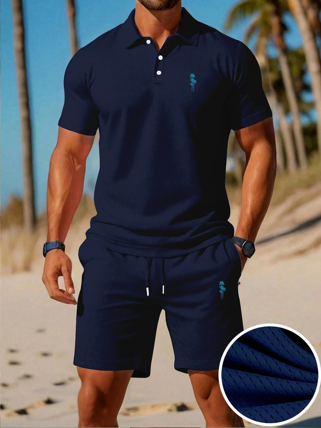 طقم قميص بولو رجالي جديد للصيف - مراجعة Polo Shirt Slim وسعره