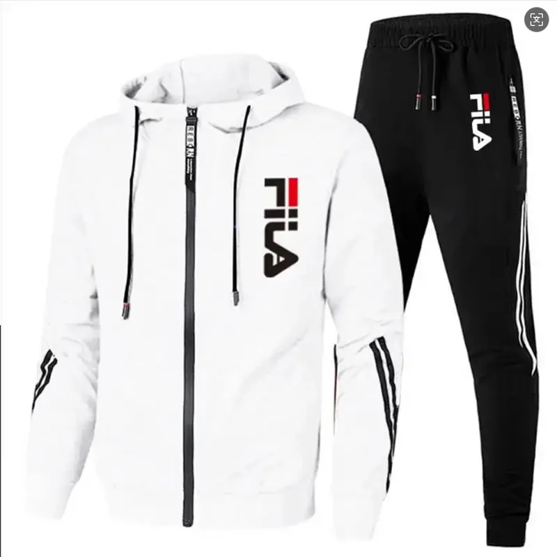 طقم رياضي رجالي لربيع وخريف 20 - مراجعة Mens Fashion Zip Up وسعره