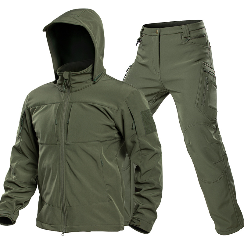 بدلة تكتيكية خارجية للرجال مصن - مراجعة Mens Fashion Zip Up وسعره