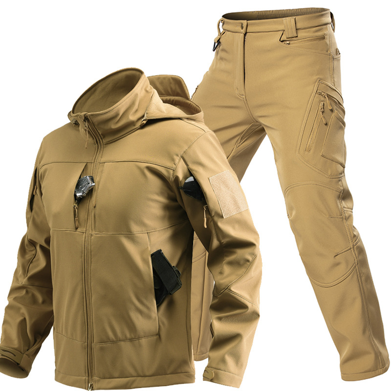 بدلة تكتيكية خارجية للرجال مصن - مراجعة Mens Fashion Zip Up وسعره