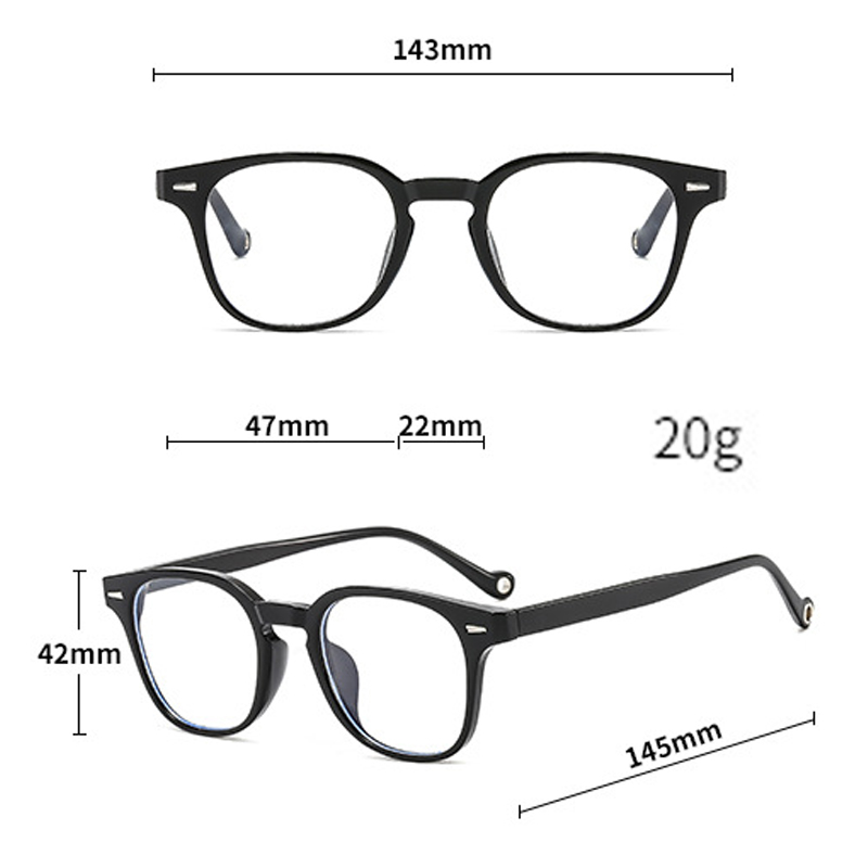 إطار دائري وبسيط، مناسب للتنقل - مراجعة Men'S Fashion Round Glasses وسعره