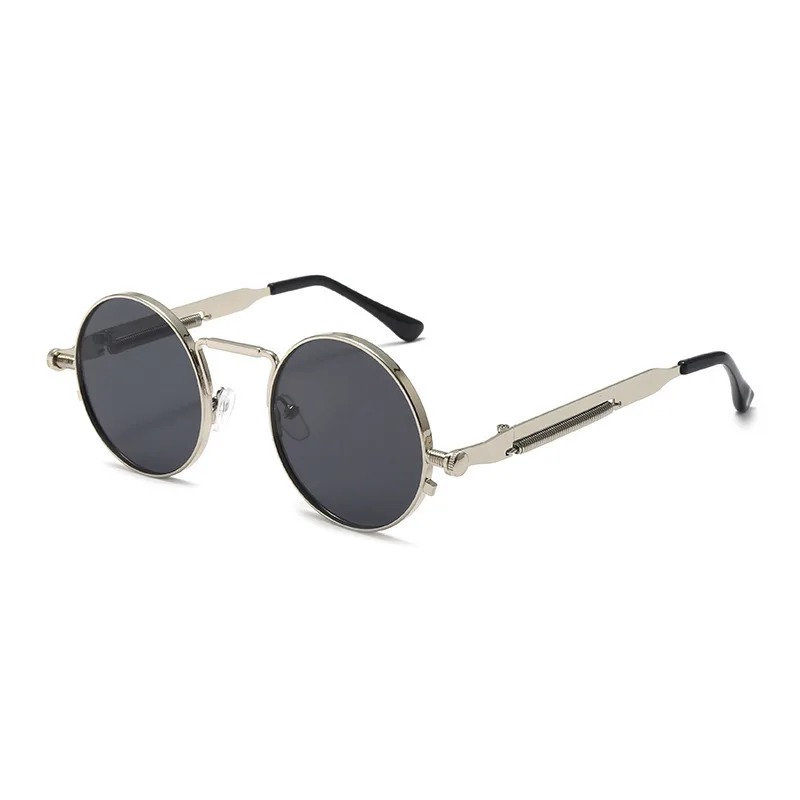 نظارات شمسية دائرية بإطار معدن - مراجعة Men'S Fashion Round Glasses وسعره
