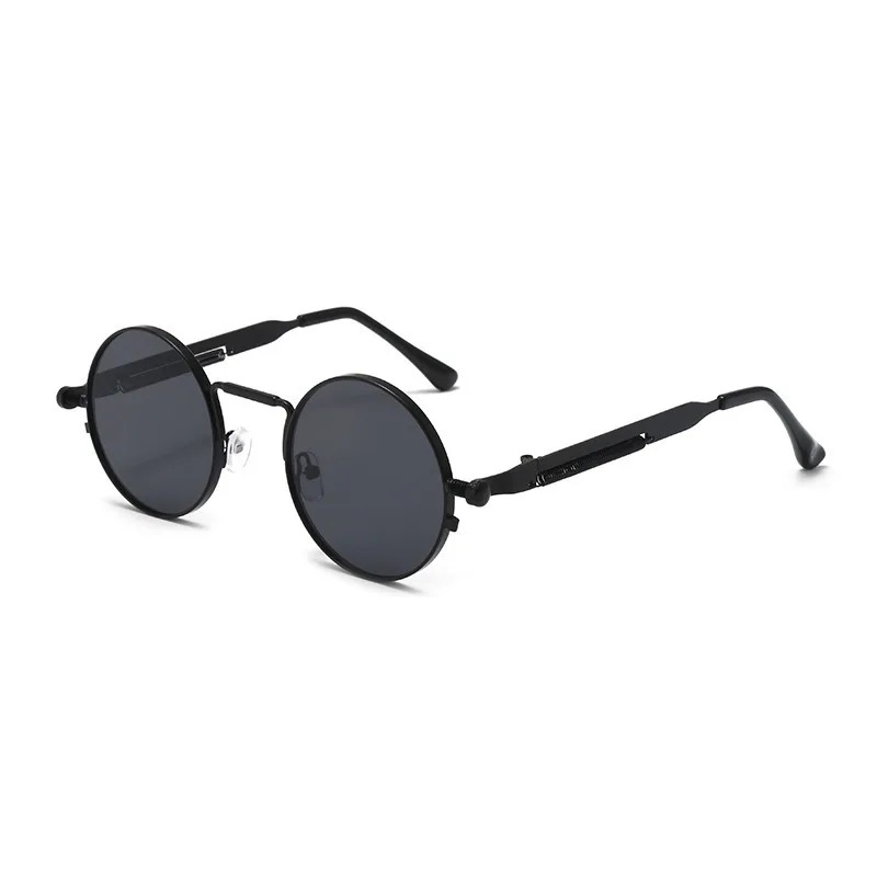 نظارات شمسية دائرية بإطار معدن - مراجعة Men'S Fashion Round Glasses وسعره