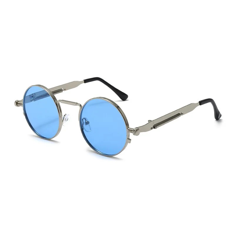 نظارات شمسية دائرية بإطار معدن - مراجعة Men'S Fashion Round Glasses وسعره