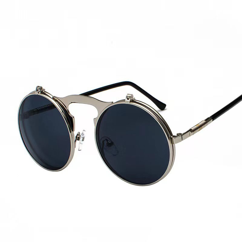 نظارات شمسية دائرية حمراء بتصم - مراجعة Men'S Fashion Round Glasses وسعره