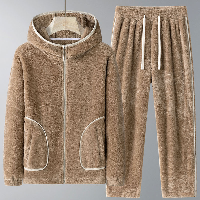 طقم هودي رجالي جديد لشتاء 2026 - مراجعة Mens Fashion Zip Up وسعره