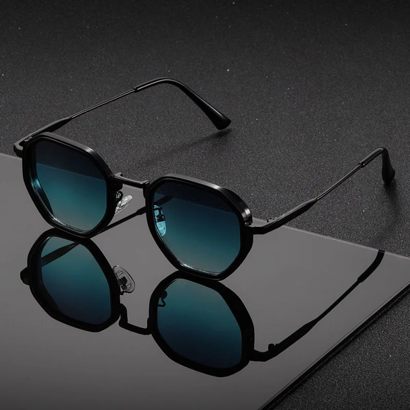 زوج واحد من النظارات الشمسية ا - مراجعة Men'S Fashion Round Glasses وسعره