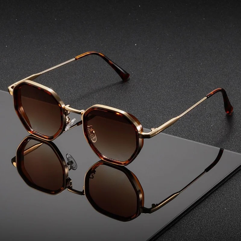 زوج واحد من النظارات الشمسية ا - مراجعة Men'S Fashion Round Glasses وسعره