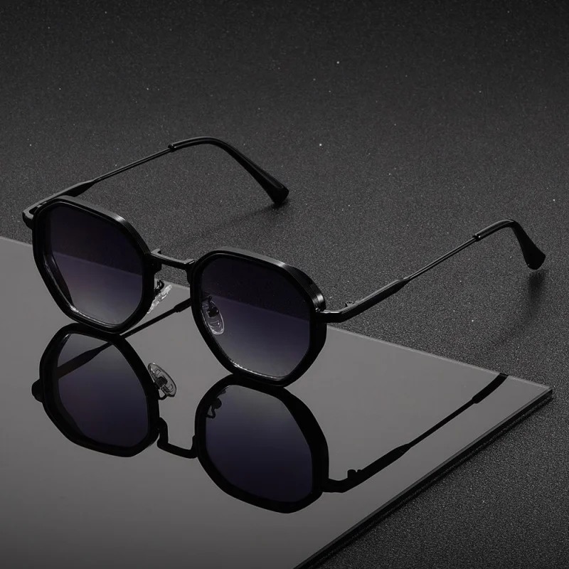 زوج واحد من النظارات الشمسية ا - مراجعة Men'S Fashion Round Glasses وسعره