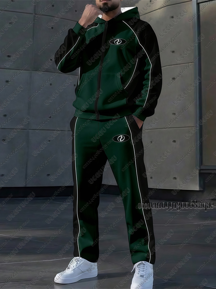 بدلة رياضية جديدة للرجال لفصلي - مراجعة Mens Fashion Zip Up وسعره