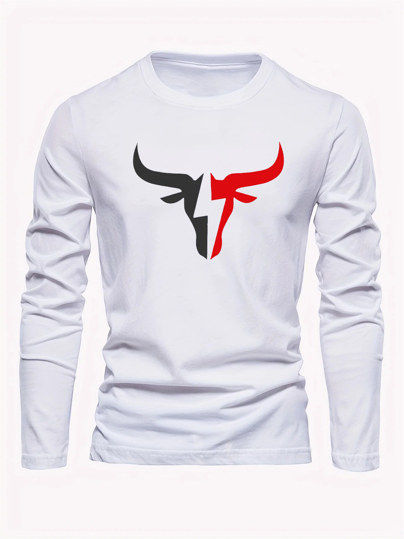 تي شيرت رجالي بأكمام طويلة بلو - مراجعة Men'S Fashion Undershirt وسعره