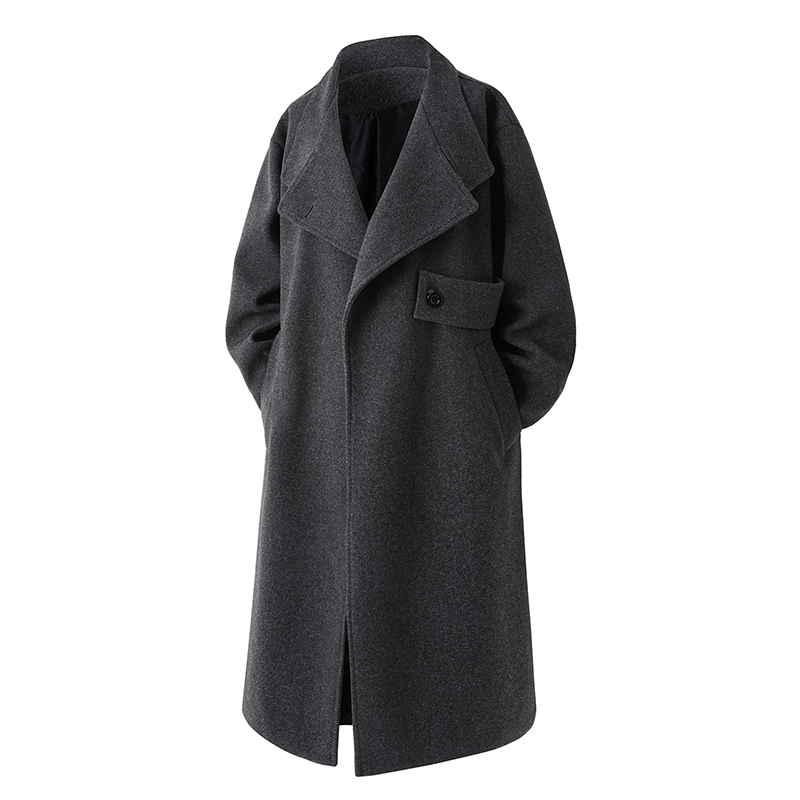 البوب الخريف الشتاء موضة المعا - مراجعة Trench Coat Men وسعره