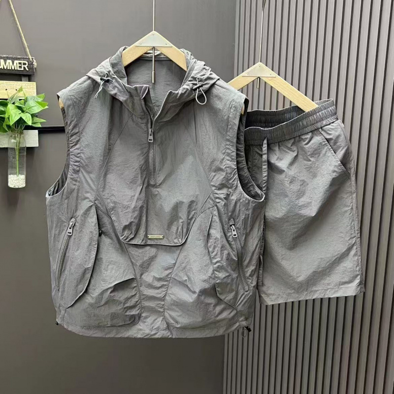 طقم رجالي صيفي جديد 2026 كاجوا - مراجعة Mens Fashion Zip Up وسعره