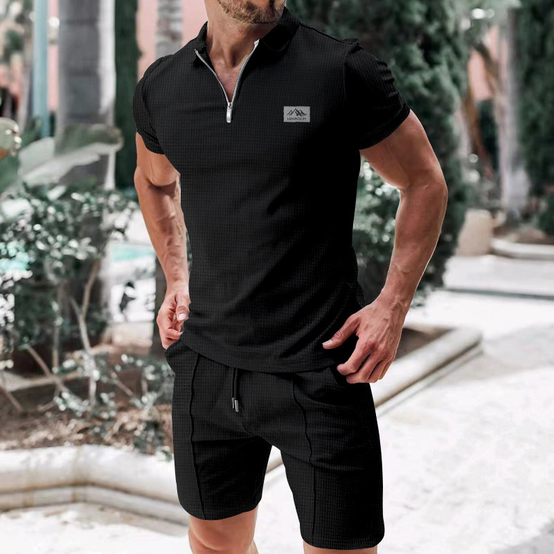 طقم بدلة رجالي جديد 2026 بتصمي - مراجعة Mens Fashion Zip Up وسعره