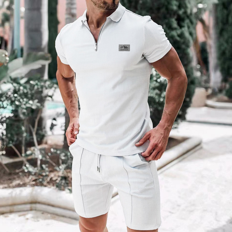طقم بدلة رجالي جديد 2026 بتصمي - مراجعة Mens Fashion Zip Up وسعره