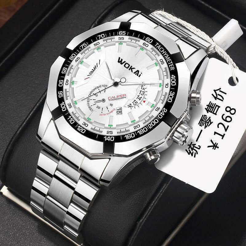 ساعة WOKAI للرجال ساعات رياضية - مراجعة Men'S Fashion Quartz Watch Wokai وسعره