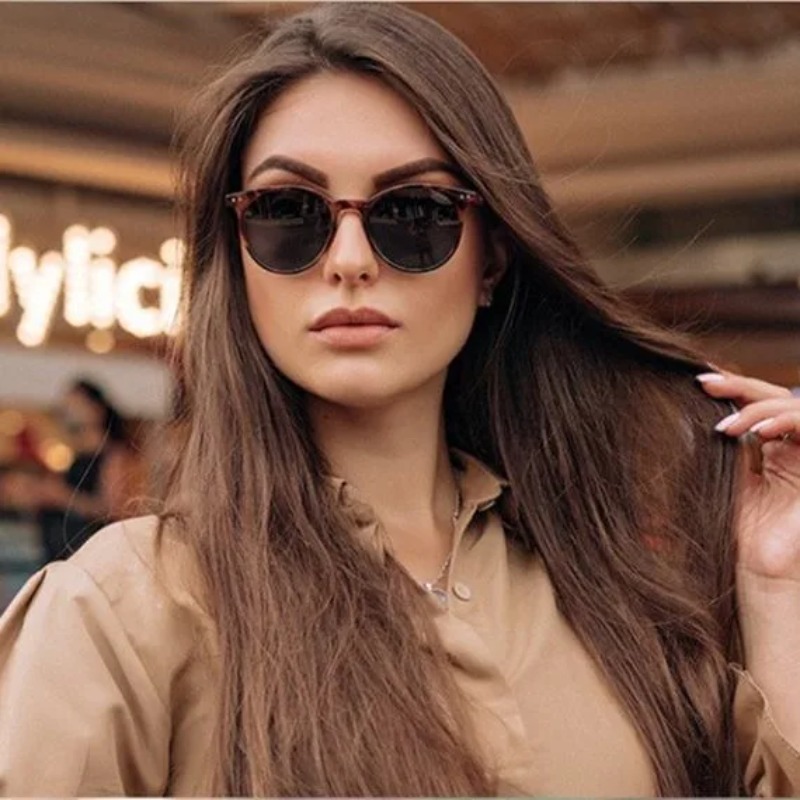 نظارات شمسية دائرية عصرية بتصم - مراجعة Men'S Fashion Round Glasses وسعره