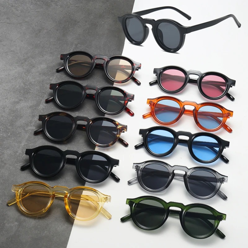 نظارات شمسية دائرية عالية الجو - مراجعة Men'S Fashion Round Glasses وسعره