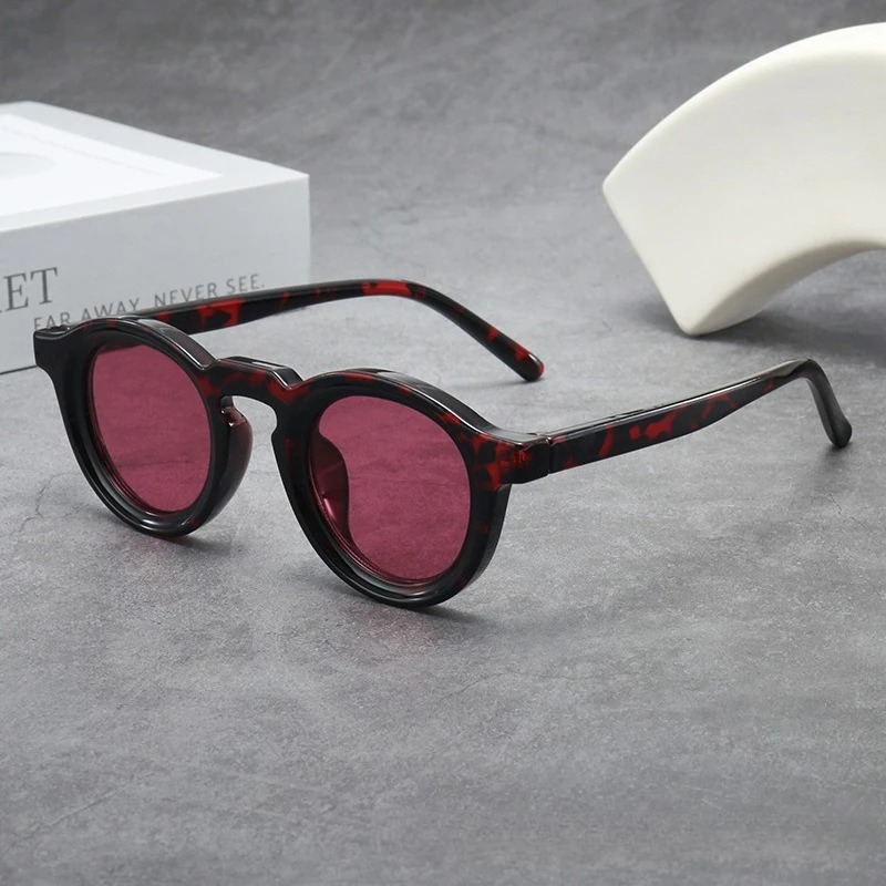 نظارات شمسية دائرية عالية الجو - مراجعة Men'S Fashion Round Glasses وسعره