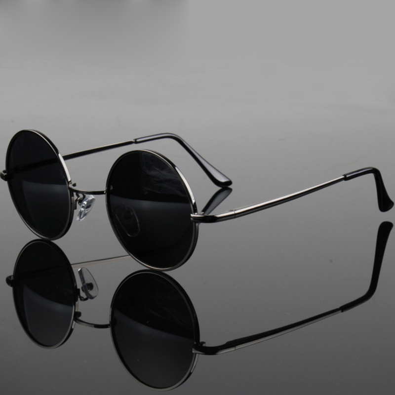 نظارات شمسية دائرية عتيقة الطر - مراجعة Men'S Fashion Round Glasses وسعره